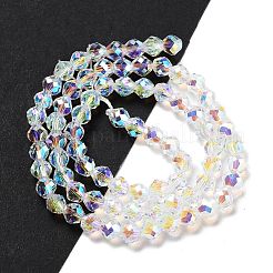 Electroplate Glass Beads Strands&nbsp;GLAA-A014-02B
