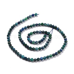 Natural Chrysocolla & Lapis Lazuli Beads Strands&nbsp;X-G-D463-08C