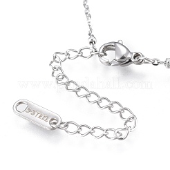 304 Stainless Steel Pendant Necklaces&nbsp;NJEW-K120-04P