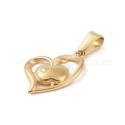 PVD Vacuum Plating 304 Stainless Steel Pendants&nbsp;STAS-R232-14A-G
