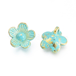 Tibetan Style Alloy Charms&nbsp;PALLOY-I181-008GGP