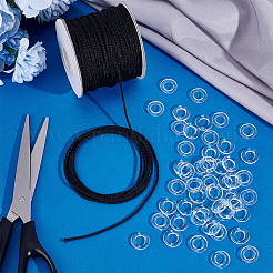 1 Roll Nylon Braided Cord&nbsp;DIY-PH0030-89