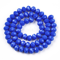 Opaque Solid Color Glass Beads Strands&nbsp;LS-EGLA-A034-P1mm-D32