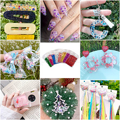 8 Bags 8 Colors Nail Art Glitter Sequins&nbsp;MRMJ-TA0001-29