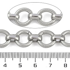 Non-Tarnish 304 Stainless Steel Link Chains&nbsp;CHS-A013-04P-02