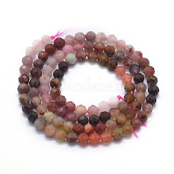 Natural Multi-Color Agate Beads  Strands&nbsp;G-D0013-19