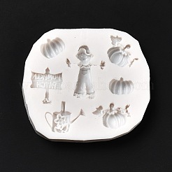 DIY Autumn Ornament Food Grade Silicone Statue Molds&nbsp;DIY-G054-B03
