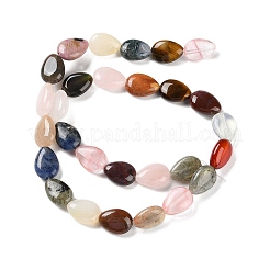 Natural and Synthetic Mixed Stone Beads Strands&nbsp;G-K357-A11-01
