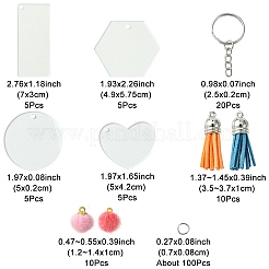 DIY Blank Keychain Making Kit&nbsp;DIY-FS0005-25