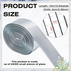 Glass Mosaic Sticker&nbsp;DIY-WH0622-621