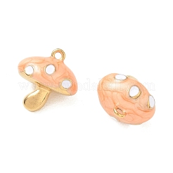304 Stainless Steel Enamel Pendants&nbsp;STAS-Q119-23G-01
