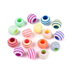 Opaque Acrylic European Beads&nbsp;SACR-Q001-01