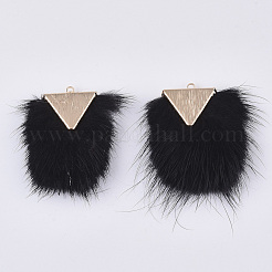 Faux Mink Fur Tassel Pendant Decorations&nbsp;FIND-S302-05K