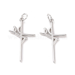 Rack Plating Brass Pendants&nbsp;KK-C004-05P
