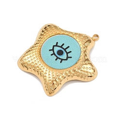 Printed 304 Stainless Steel Pendants&nbsp;STAS-C146-09G-02