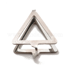 Non-Tarnish 304 Stainless Steel Snap on Bails&nbsp;STAS-I193-04P