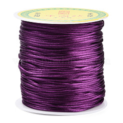 Nylon Satin Rattail Cords&nbsp;NWIR-R025-1.0mm-1904