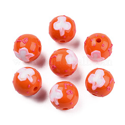 Opaque Acrylic Beads&nbsp;ACRC-N002-02-05