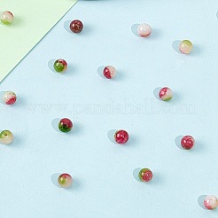 1 Strand Dyed Natural Gemstone Imitation Tourmaline Beads Strands&nbsp;G-SP0001-43