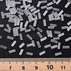 Transparent Glass Bugle Beads&nbsp;SEED-N005-001-C16