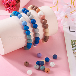 140Pcs 14 Colors Food Grade Eco-Friendly Silicone Beads&nbsp;SIL-TA0001-32