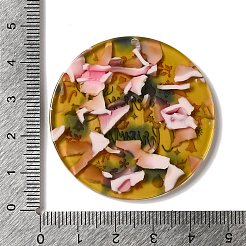 Transparent Christmas Themed Cellulose Acetate(Resin) Pendants&nbsp;OACR-L018-03C