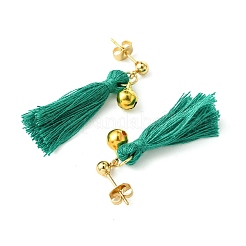 Christmas Tree Tassel Dangle Earrings&nbsp;EJEW-JE06104
