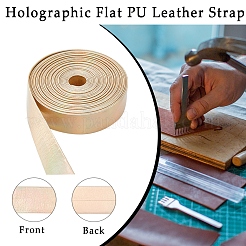 4.6~5M Laser Flat Imitation Leather Cord&nbsp;LC-GF0001-06D-02