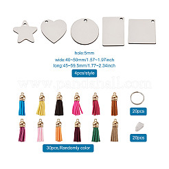 DIY Heat Transfer Keychain Making Kits&nbsp;DIY-TA0003-31