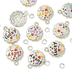10Pcs Alloy Enamel Pendants&nbsp;ENAM-YW0002-91
