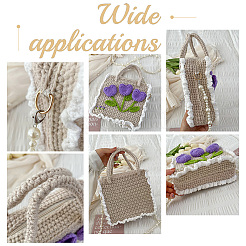 DIY Knitting Rectangle Bags Set&nbsp;DIY-WH0656-04