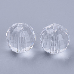 Transparent Acrylic Beads&nbsp;X-TACR-Q254-8mm-V01