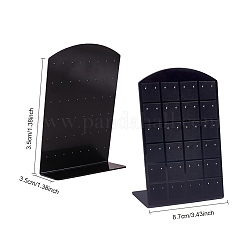 48 Holes Acrylic Earring Display&nbsp;LS-EDIS-WH0003-01