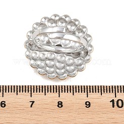 304 Stainless Steel Cuff Open Rings&nbsp;RJEW-F202-02C-GP