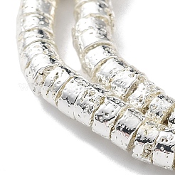 Electroplated Natural Lava Rock Beads Strands&nbsp;G-H303-A05-S