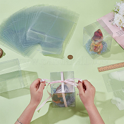 30Pcs Rectangle Transparent Plastic PVC Boxes Gift Packaging&nbsp;CON-BC0007-88