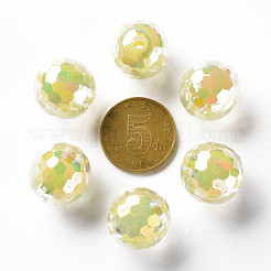 Transparent Acrylic Beads&nbsp;TACR-S152-14B-A10