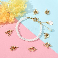 Brass Spring Ring Clasps&nbsp;KK-SZ0005-31-NF