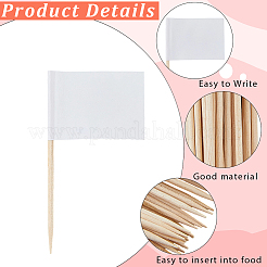100Pcs Paper Flag Cocktail Picks&nbsp;DIY-CN0003-57B