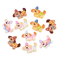 Opaque Resin Cabochons&nbsp;RESI-G125-01