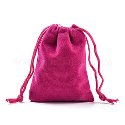 Rectangle Velvet Pouches&nbsp;TP-R002-7x9-05