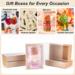 Kraft Paper Storage Gift Drawer Boxes&nbsp;CON-WH0089-37D-01