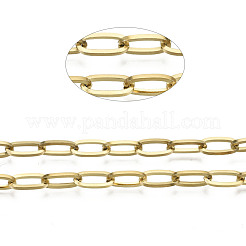 304 Stainless Steel Paperclip Chains&nbsp;STAS-R115-02A