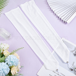 Women Satin Hook Finger Gloves&nbsp;AJEW-WH0455-60B