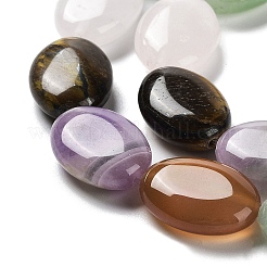 Natural Green Aventurine & Amethyst & Tiger Eye & Rose Quartz & Quartz Crystal & Carnelian Beads Strands&nbsp;X-G-L164-A-19