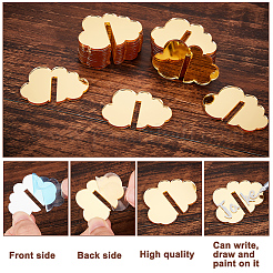 Cloud Acrylic Wine Glass Charms Tag&nbsp;AJEW-WH0248-383B