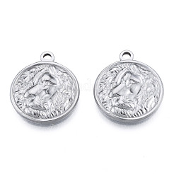 Non-Tarnish 201 Stainless Steel Pendants&nbsp;STAS-N098-200P