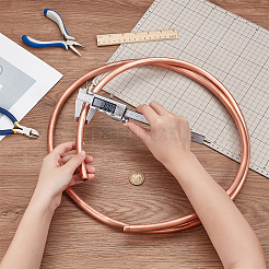 Copper Pipe for Refrigerator Freezer and Air Conditioner&nbsp;CWIR-WH0013-007B
