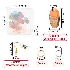DIY Dangle Earring Making Kits&nbsp;DIY-OC0005-16