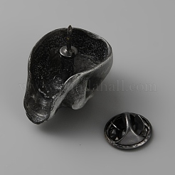 Alloy Lapel Pin Backs for Backpack Clothes&nbsp;JEWB-WH0028-99D